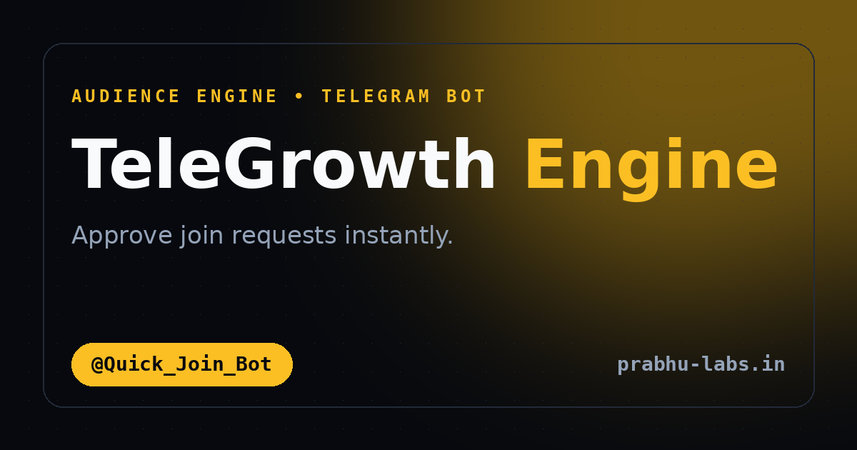 TeleGrowth Engine preview